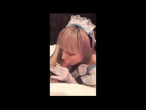 ❤️ Японскі ідал [маюка], французскі касцюм пакаёўкі, частка 1, мінет і дрочка з ласьёнам ☑ Порна у нас ❤